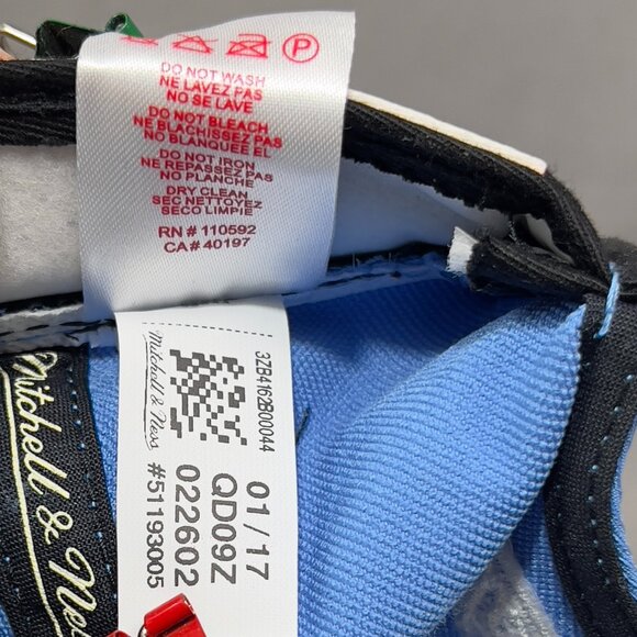 Philadelphia 76ers NBA Strapback Hat Mitchell Ness Golfer Philly Sixers Dad Mens - Picture 10 of 15